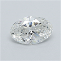 Diamante Natural 0.50 quilates, Ovalado , Color G, claridad VS2 y certificado GIA