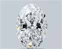 Diamante Natural 1.20 quilates, Ovalado , Color F, claridad SI1 y certificado GIA