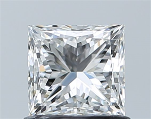 Foto Diamante Natural 0.80 quilates, Princesa , Color G, claridad VVS1 y certificado GIA de