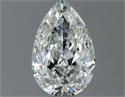 Diamante Natural 0.50 quilates, De pera , Color H, claridad IF y certificado IGI
