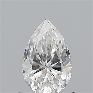 Picture of Natural Diamond 0.70 Carats, Pear with  Cut, E Color, VS1 Clarity and Certified by GIA