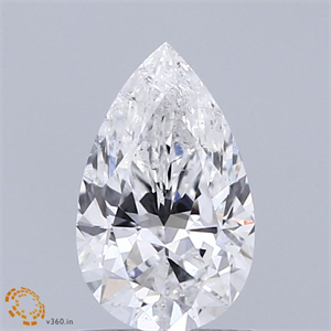 Foto Diamante Natural 1.05 quilates, De pera , Color F, claridad I1 y certificado GIA de
