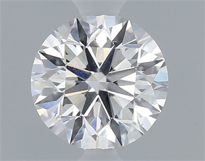 Picture of Natural Diamond 0.45 Carats, Round with Excellent Cut, H Color, SI2 Clarity and Certified by GIA