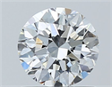 Diamante Natural 0.80 quilates, Redondo , Color E, claridad VS2 y certificado GIA