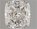 Natural Diamond 1.32 Carats, Cushion with  Cut, H Color, SI2 Clarity and Certified by GIA