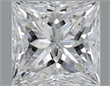 Diamante Natural 1.02 quilates, Princesa , Color E, claridad SI2 y certificado GIA