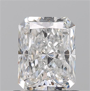 Picture of Natural Diamond 0.90 Carats, Radiant with  Cut, F Color, VS2 Clarity and Certified by GIA