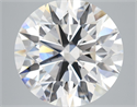 Lab Grown Diamond 6.70 Carats, Round with Ideal Cut, G Color, VS2 Clarity and Certified by IGI