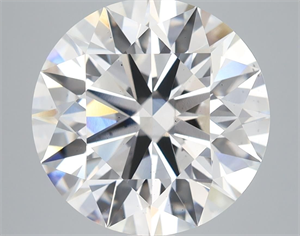 Picture of Lab Grown Diamond 6.70 Carats, Round with Ideal Cut, G Color, VS2 Clarity and Certified by IGI