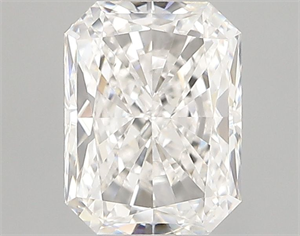 Picture of Natural Diamond 1.01 Carats, Radiant with  Cut, F Color, VS1 Clarity and Certified by GIA
