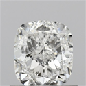 Natural Diamond 0.90 Carats, Cushion with  Cut, F Color, SI2 Clarity and Certified by IGI