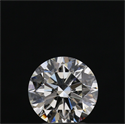Diamante Natural 1.59 quilates, Redondo , Color I, claridad VVS2 y certificado GIA