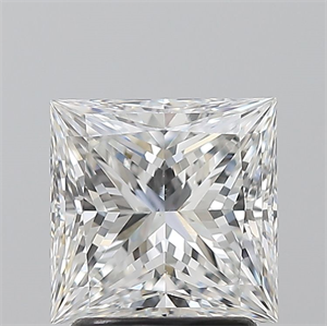 Foto Diamante Natural 2.01 quilates, Princesa , Color F, claridad VS2 y certificado GIA de