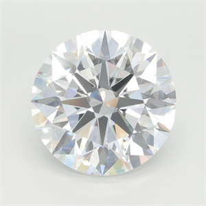 Picture of Lab Grown Diamond 8.28 Carats, Round with Ideal Cut, D Color, VVS1 Clarity and Certified by IGI