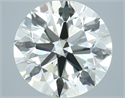 Diamante Natural 3.92 quilates, Redondo , Color J, claridad IF y certificado IGI