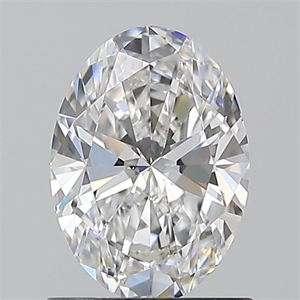 Picture of Natural Diamond 1.01 Carats, Oval with  Cut, E Color, VS1 Clarity and Certified by GIA
