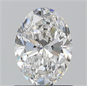 Natural Diamond 1.01 Carats, Oval with  Cut, E Color, VS1 Clarity and Certified by GIA