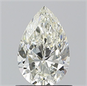 Diamante Natural 0.90 quilates, De pera , Color I, claridad VVS1 y certificado IGI