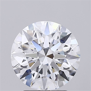 Picture of Lab Grown Diamond 2.40 Carats, Round with Ideal Cut, E Color, VS2 Clarity and Certified by IGI