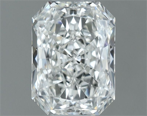 Picture of Natural Diamond 0.71 Carats, Radiant with  Cut, H Color, VS1 Clarity and Certified by GIA