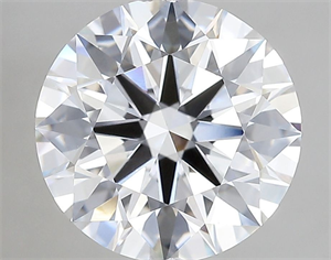 Picture of Lab Grown Diamond 4.54 Carats, Round with Excellent Cut, E Color, VVS2 Clarity and Certified by GIA