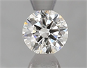 Natural Diamond 0.41 Carats, Round with Excellent Cut, G Color, SI2 Clarity and Certified by IGI