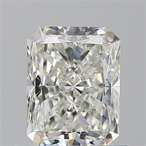 Picture of Natural Diamond 0.90 Carats, Radiant with  Cut, J Color, SI1 Clarity and Certified by GIA