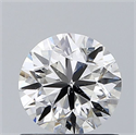 Natural Diamond 0.90 Carats, Round with Very Good Cut, F Color, SI2 Clarity and Certified by GIA