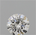 Natural Diamond 0.40 Carats, Round with Excellent Cut, G Color, IF Clarity and Certified by GIA
