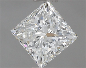 Foto Diamante Natural 0.80 quilates, Princesa , Color G, claridad VS1 y certificado IGI de