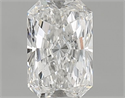 Natural Diamond 0.50 Carats, Radiant with  Cut, E Color, SI2 Clarity and Certified by GIA