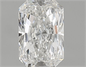 Natural Diamond 0.50 Carats, Radiant with  Cut, E Color, SI2 Clarity and Certified by GIA