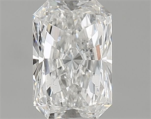 Picture of Natural Diamond 0.50 Carats, Radiant with  Cut, E Color, SI2 Clarity and Certified by GIA
