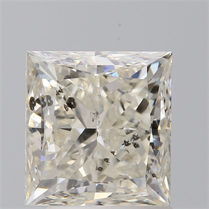 Foto Diamante Natural 2.01 quilates, Princesa , Color J, claridad SI2 y certificado IGI de