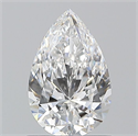 Natural Diamond 1.01 Carats, Pear with  Cut, E Color, VVS1 Clarity and Certified by GIA