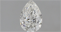 Natural Diamond 0.70 Carats, Pear with  Cut, F Color, VVS1 Clarity and Certified by IGI
