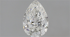 Picture of Natural Diamond 0.70 Carats, Pear with  Cut, F Color, VVS1 Clarity and Certified by IGI
