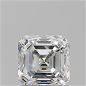 Diamante Natural 1.06 quilates, Asscher , Color F, claridad VS1 y certificado GIA