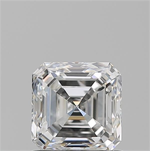 Picture of Natural Diamond 1.06 Carats, Asscher with  Cut, F Color, VS1 Clarity and Certified by GIA