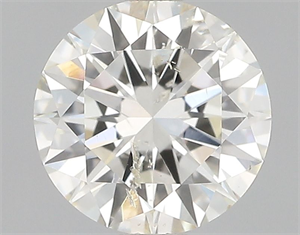 Picture of Natural Diamond 0.70 Carats, Round with Excellent Cut, K Color, I1 Clarity and Certified by GIA