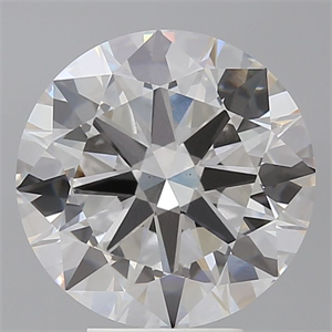 Picture of Lab Grown Diamond 5.51 Carats, Round with Excellent Cut, F Color, VS1 Clarity and Certified by IGI