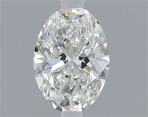 Picture of Natural Diamond 0.41 Carats, Oval with  Cut, G Color, VS2 Clarity and Certified by GIA