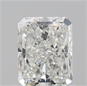 Natural Diamond 1.01 Carats, Radiant with  Cut, H Color, VS1 Clarity and Certified by GIA