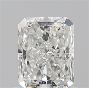 Picture of Natural Diamond 1.01 Carats, Radiant with  Cut, H Color, VS1 Clarity and Certified by GIA