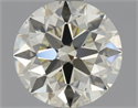 Diamante Natural 1.30 quilates, Redondo , Color L, claridad VVS1 y certificado HRD