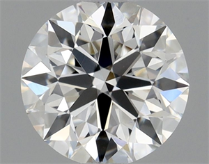 Foto Diamante Natural 0.45 quilates, Redondo , Color F, claridad VVS1 y certificado GIA de