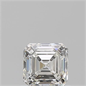 Diamante Natural 0.70 quilates, Asscher , Color H, claridad VVS2 y certificado GIA