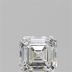 Foto Diamante Natural 0.70 quilates, Asscher , Color H, claridad VVS2 y certificado GIA de