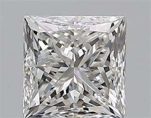Picture of Natural Diamond 1.00 Carats, Princess with  Cut, G Color, VS1 Clarity and Certified by GIA