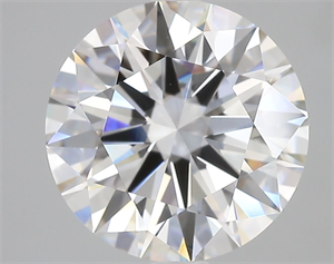 Picture of Lab Grown Diamond 5.04 Carats, Round with Ideal Cut, E Color, VVS2 Clarity and Certified by IGI